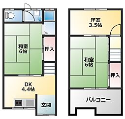 八尾市青山町2丁目の一戸建て