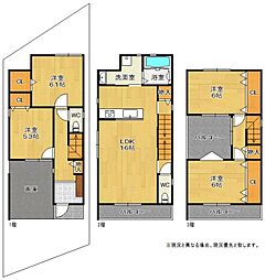 寝屋川市高柳6丁目新築戸建て C号地