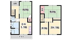 御着貸家　西棟（連立戸建て）