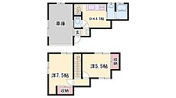 三木市上の丸町貸家