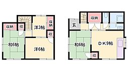 寺家貸家　西側の中央