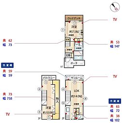 白山４丁目貸家