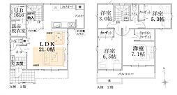 アイマーレ　十日市場町　新築一戸建て　A号棟