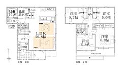 アイマーレ　十日市場町　新築一戸建て　B号棟