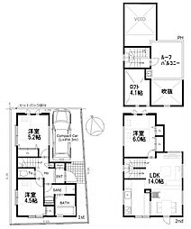 鶴見区上の宮1丁目　新築一戸建て