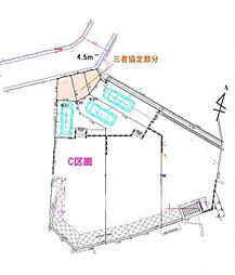 神奈川区三ツ沢中町　建築条件無し土地　C区画