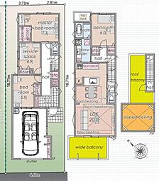 ミラクラス大倉山3丁目　新築一戸建て　B号棟
