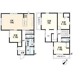 港北区岸根町　新築一戸建て　A号棟