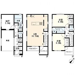 リーブルガーデンエス綱島東5丁目　新築一戸建て　2号棟