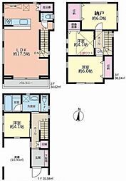 幸区塚越1丁目　新築一戸建て　B号棟