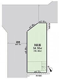 神奈川区菅田町　建築条件無し土地