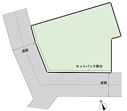 神奈川区神大寺2丁目　建築条件無し土地
