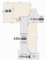 ミラスモ新吉田東5丁目　建築条件無し土地　3区画