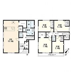 鶴見区駒岡1丁目1期　新築一戸建て　1期1号棟