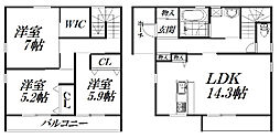 浜松市中央区蜆塚3丁目の一戸建て