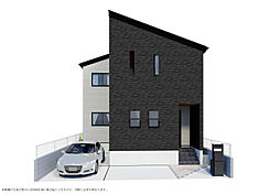 2階建てゆとりの間取り カースペース2台