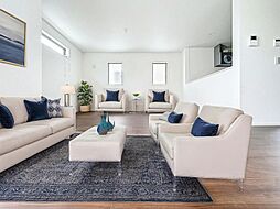 スタイリッシュな3階建て　充実設備の新築住戸