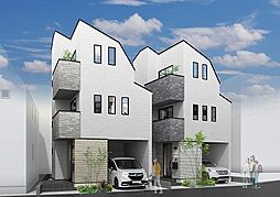 WIC・納戸備えた南西バルコニーの邸宅