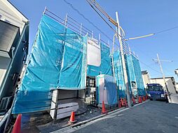 南側バルコニー　1階水まわり集約プラン