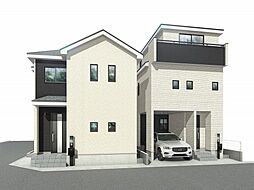 スタイリッシュな3階建て　ZEH基準住戸