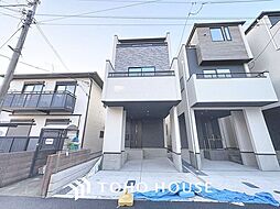 対面キッチン　リビング階段　コミュニケーション増える家 4号棟