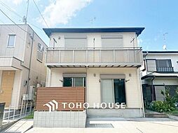 2階建てゆとりの間取り　カースペース2台