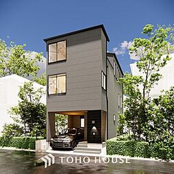 外観シンプルでスタイリッシュ　デザイン性の高い住空間