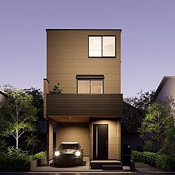 シンプルで洗練されたデザイン　住まう人の色に染まるお家