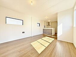 水まわりが2階のリビング階に集約された家事楽プラン