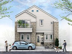 家事導線が魅力の2階建てゆったり戸建