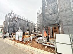 折り上げ天井・一部吹抜け仕様の1階水まわり集約プラン