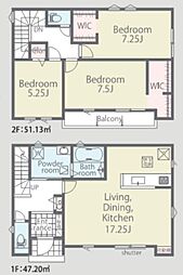 熊本市中央区琴平2丁目（第1期）新築戸建　1号棟