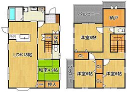 北九州市小倉南区沼新町2丁目の一戸建て