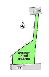 茅ヶ崎市赤羽約61坪の建築条件なし売地 1
