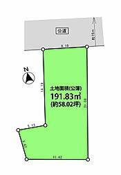 茅ヶ崎市下町屋１丁目建築条件なし売地
