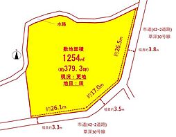 沼隈町草深　売土地　(建築条件無)