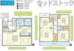 小平市大沼町2丁目 新築戸建 1号棟