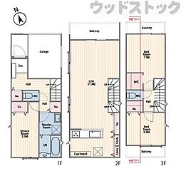 府中市府中町3丁目　新築一戸建て　2号棟