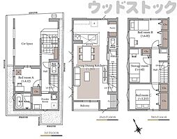 武蔵野市関前3丁目 新築戸建 1号棟