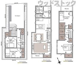 武蔵野市関前3丁目 新築戸建 2号棟