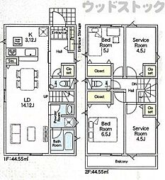 国分寺市東戸倉1丁目　新築一戸建て　2号棟