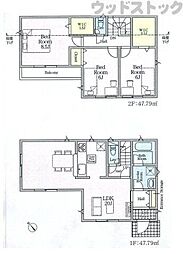 府中市本宿町1丁目　新築一戸建て　2号棟