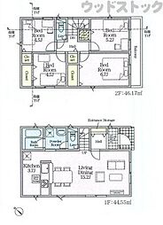 府中市本宿町1丁目　新築一戸建て　4号棟