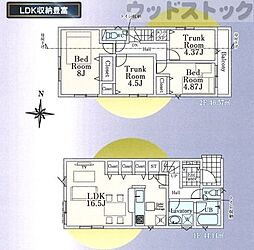 三鷹市野崎1丁目　新築一戸建て　3号棟