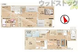 練馬区関町南1丁目　新築一戸建て　2号棟