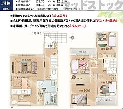 練馬区大泉学園町6丁目 新築戸建 1号棟