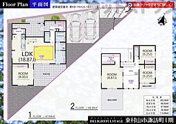 東村山市諏訪町2丁目　新築一戸建て