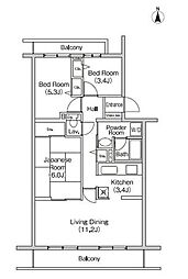 フィール天神町1号館 204