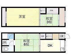 豊中市大黒町３丁目の一戸建て