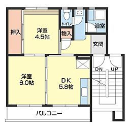 ビレッジハウス鳴滝17号棟 0406